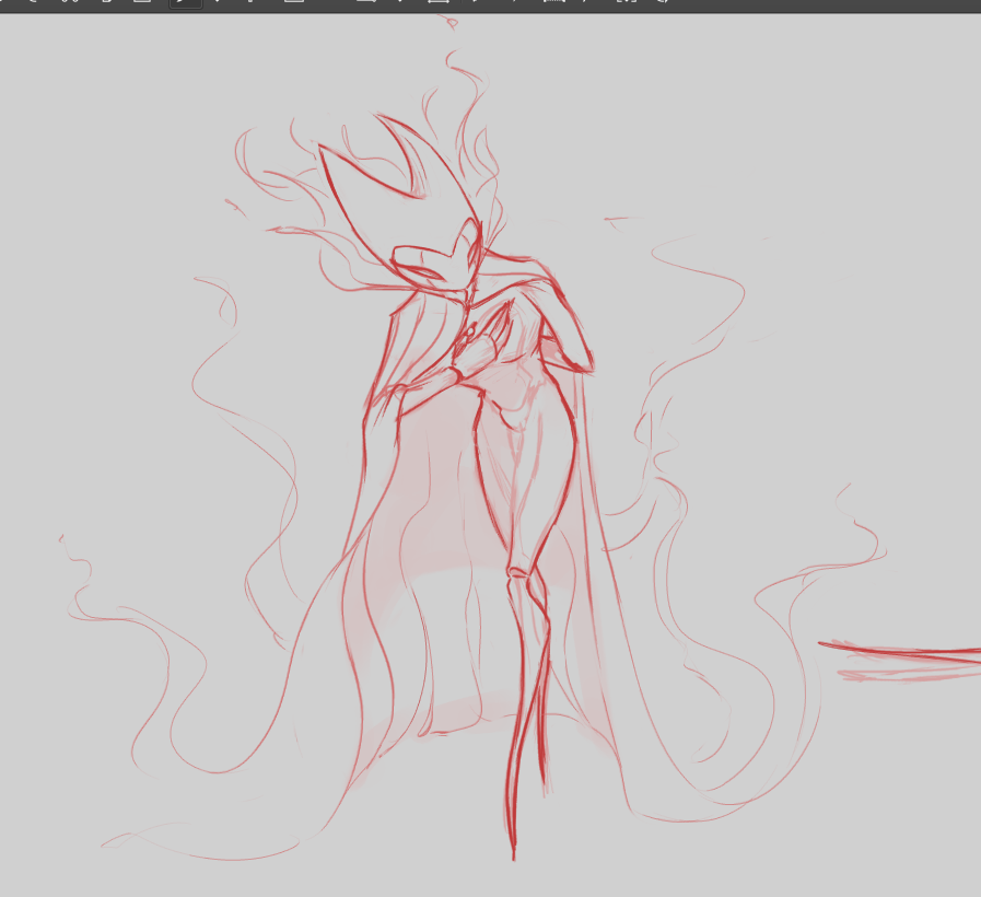 Posting my unfinished sketches as if I'm not shy as hell.