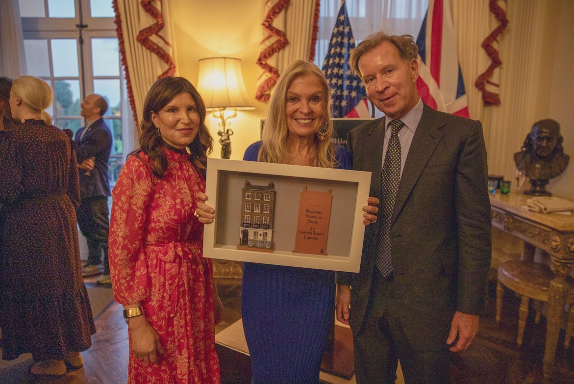 U.S. Ambassador to the UK (@usambuk) on Twitter photo Last night I welcomed members of <a href="/BFHouse/">Benjamin Franklin House</a> and friends to celebrate the great man and the bonds between the U.S. and the UK. In the nearly 20 years since Benjamin Franklin House opened, it has done wonderful work to carry on the example of Benjamin Franklin himself. Inspiring Last night I welcomed members of <a href="/BFHouse/">Benjamin Franklin House</a> and friends to celebrate the great man and the bonds between the U.S. and the UK. In the nearly 20 years since Benjamin Franklin House opened, it has done wonderful work to carry on the example of Benjamin Franklin himself. Inspiring