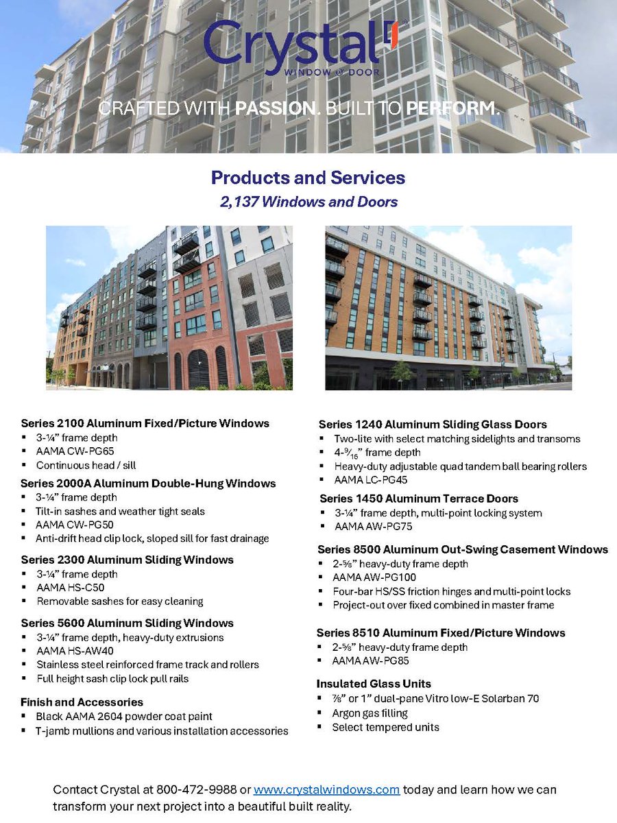 DoorCrystal's tweet image. Crystal supplied over 2,100 new energy efficient aluminum windows and doors for The Hub on Third and The Hub on Campus Gainesville in Florida!

Click the link in our bio to find out more and book a design consultation today!📲

#CrystalWindows