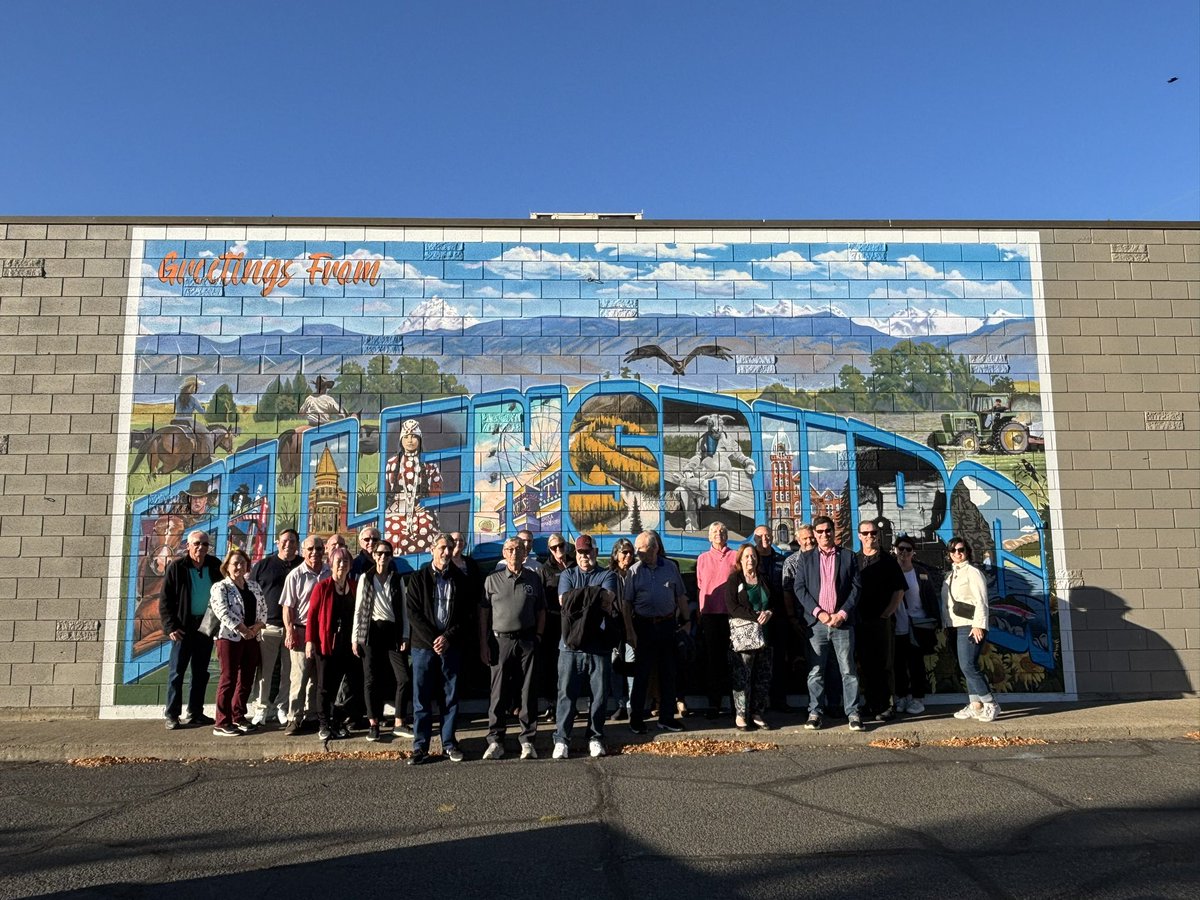 We kicked off an awesome <a href="/AWCities/">Association of Washington Cities</a> Mayors Exchange in <a href="/Ellensburg_WA/">EllensburgWashington</a> with a great downtown tour with Mayor Rich and City Manager Heidi