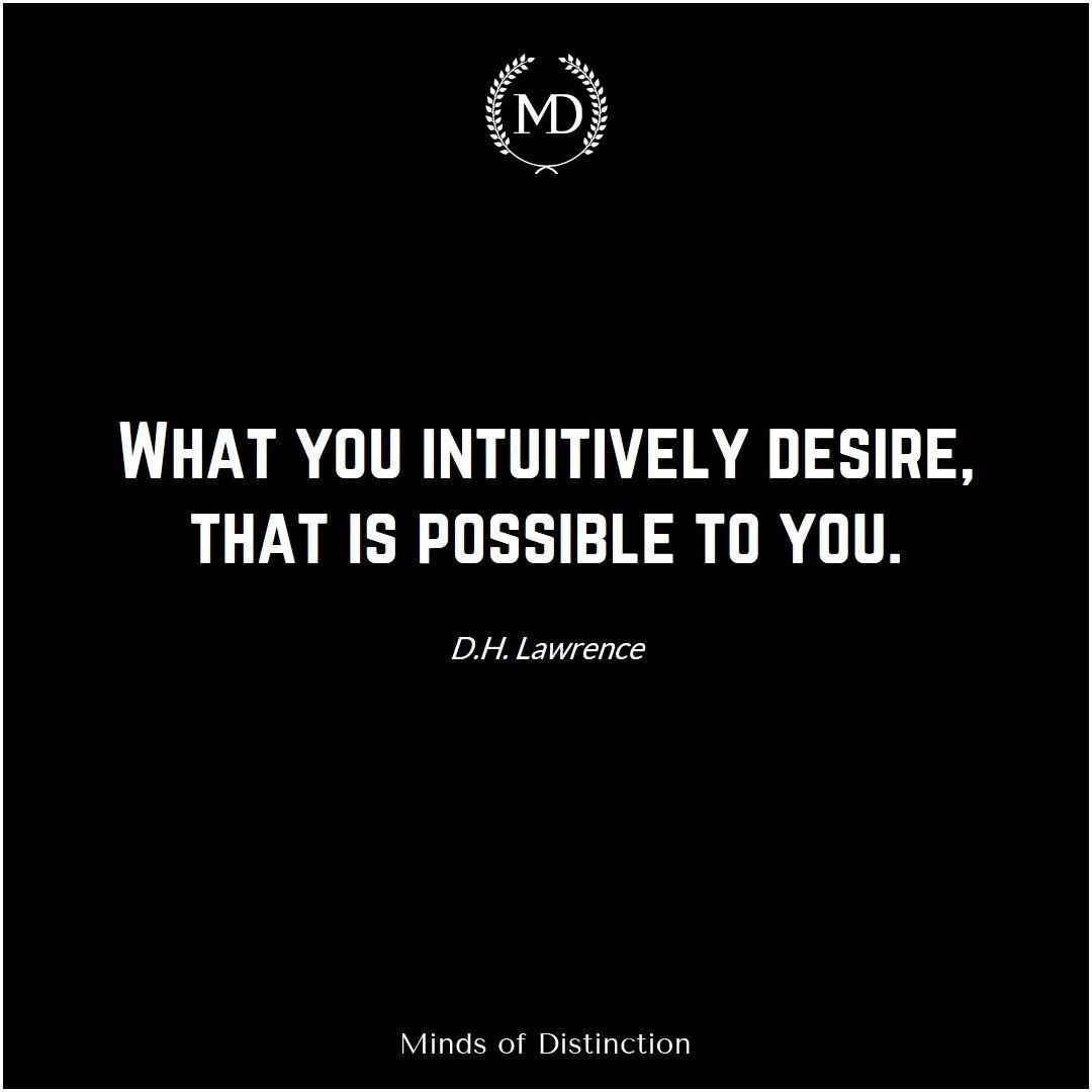 Our deepest desires signal what we're capable of achieving. When you're drawn to a goal, it’s your intuition guiding you. Trust it—your aspirations are possible! 💫 What is your intuition telling you today? #TrustYourself #FollowYourDreams