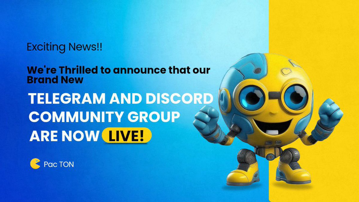 Exciting News!

We're thrilled to announce that our brand new Telegram and Discord community groups are NOW LIVE!

Join us on these platforms to connect with like-minded individuals, stay updated on the latest news and updates, and be part of exclusive discussions!

Telegram: