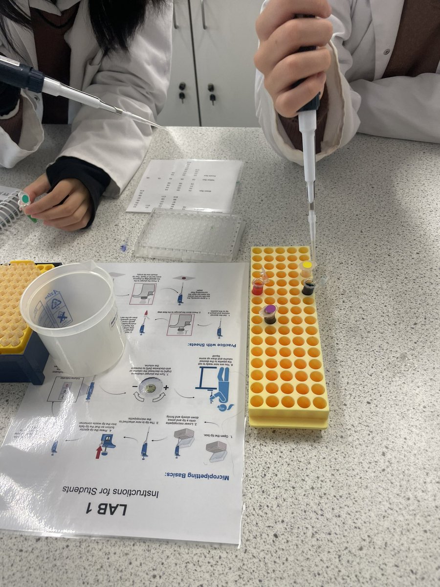 Ms Hourican (@houricanms) on Twitter photo Great work done with TY Biology students practicing their micropipetting skills thanks to <a href="/abe_ireland/">Amgen Biotech Experience Ireland</a> Great work done with TY Biology students practicing their micropipetting skills thanks to <a href="/abe_ireland/">Amgen Biotech Experience Ireland</a>