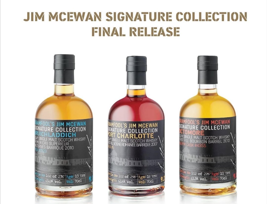 DramfoolCasks's tweet image. Now LIVE in our online shop! The very final release of the Jim McEwan Signature Collection.

 Never to be repeated so get yours now:

👉 bit.ly/DramfoolShop 🥃

#jimmcewansignaturecollection #whiskynews #JimMcEwan