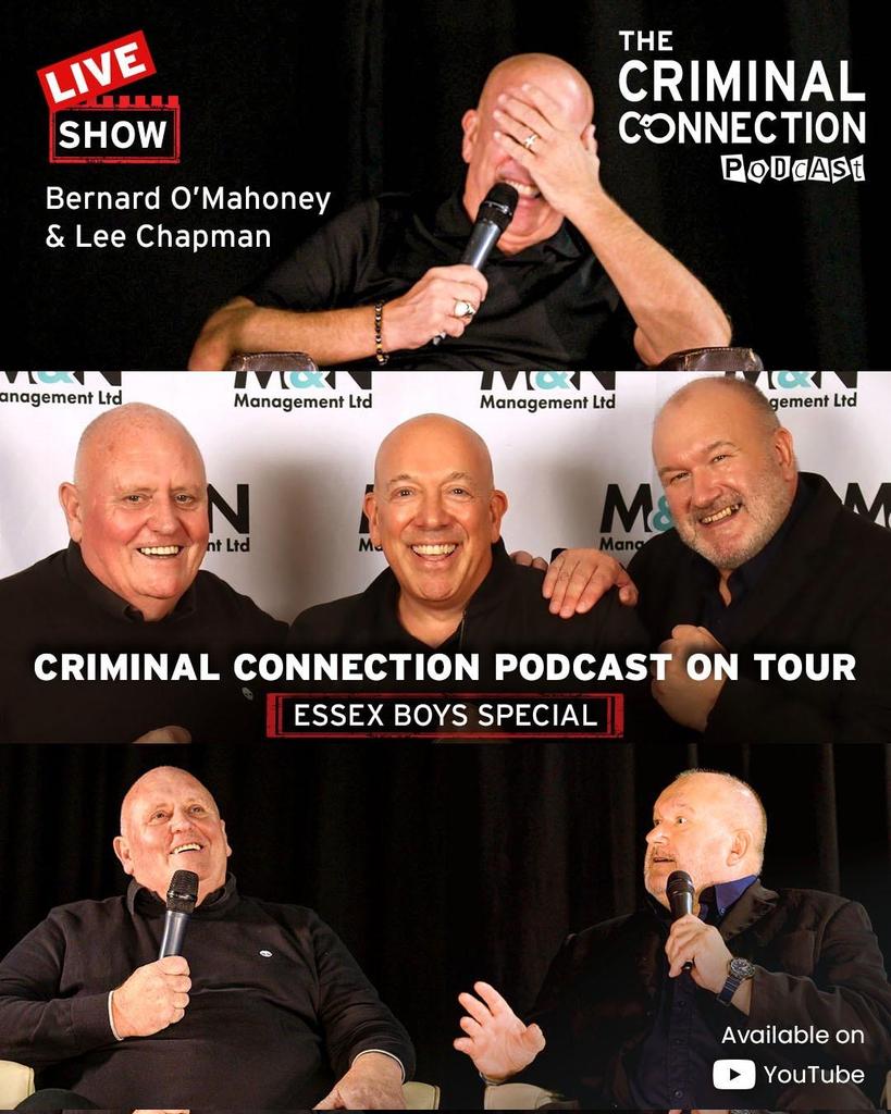 This Sunday Criminal Connections podcast