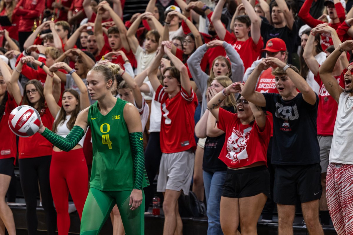The 𝐎 never bothered us.

Thursday's photo gallery 👉 bit.ly/4dApGMk

#GoDucks