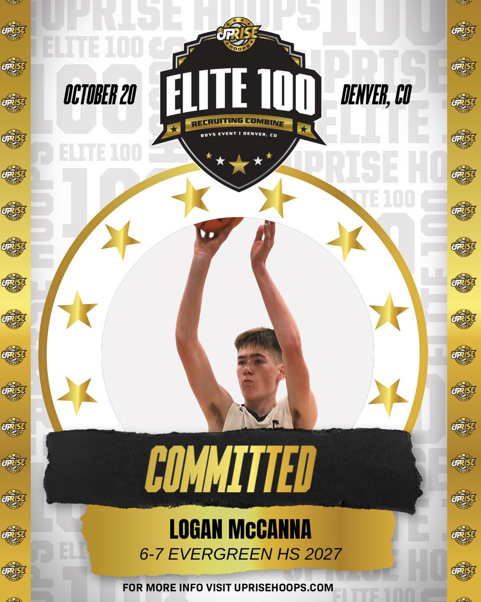 COMMITTED ‼️

The #Elite100 Boys Recruiting Combine is back for year 2!

We’re thrilled to welcome: 

⭐️ Devontay Bursey
⭐️ Logan McCanna

Shares the same weekend as the biggest recruiting stage in Colorado each year - @jucoadvocate  Rocky Mountain Jamboree!!

An average of 200