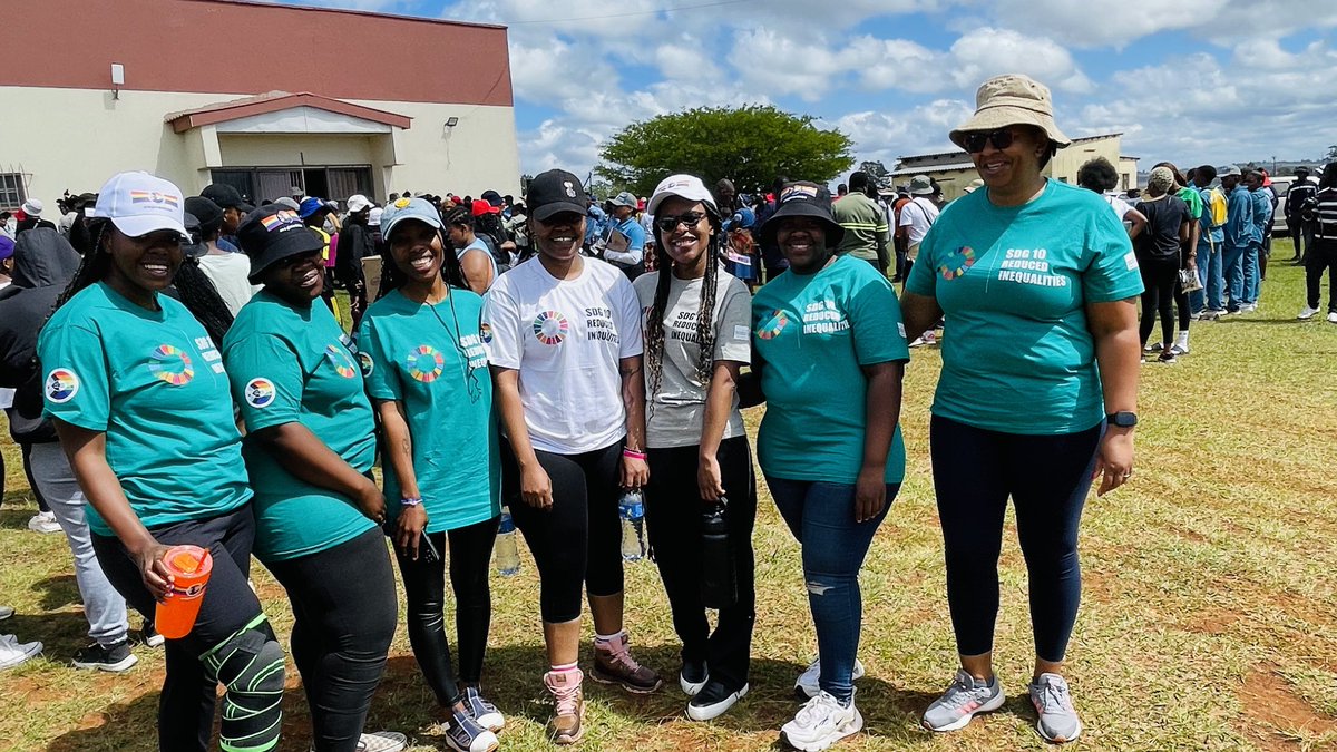 EMinorities's tweet photo. Today, @EMinorities joined the Civil Society, students and the Tikhuba community on #SDGsWalk in #Siteki (lubombo Biosphere reserve) hosted by @unesco.  #registerESGM #StandUp4HumanRights 
#LGBTI_Inclusion https://t.co/jDVJjZHi2z