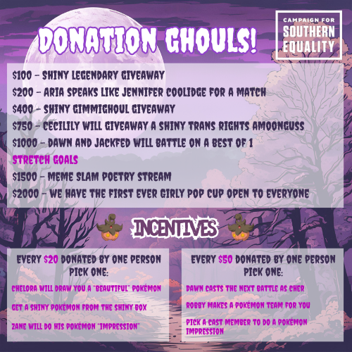 🎃🎃🎃ANNOUNCEMENT🎃🎃🎃

As we prepare for tomorrow's competition (IT'S TOMORROW OMGGG), we wanted to share our donation goals and incentives!

Tune in for the #girlypopcup on October 5th, 5pm BST at the Girly Pop Cup twitch channel!