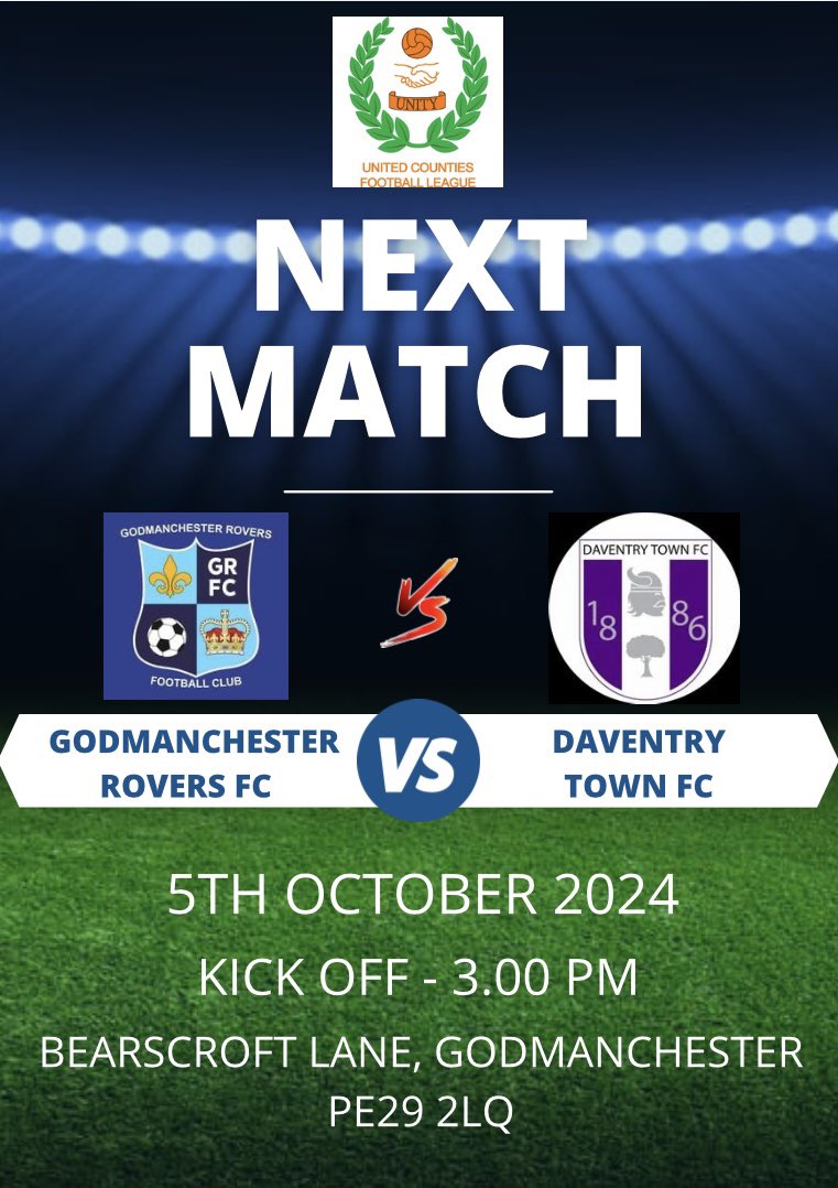 Godmanchester Rovers tweet media