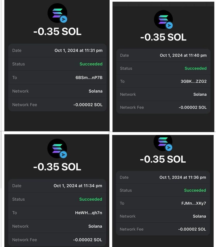First 1,111 Solana wallets gets a guaranteed FREE SOL (yes, for real)

Drop your $SOL address 👇🏻

💟 &amp; 🔁 + Follow 🔔

Check your wallet in 24 hours
