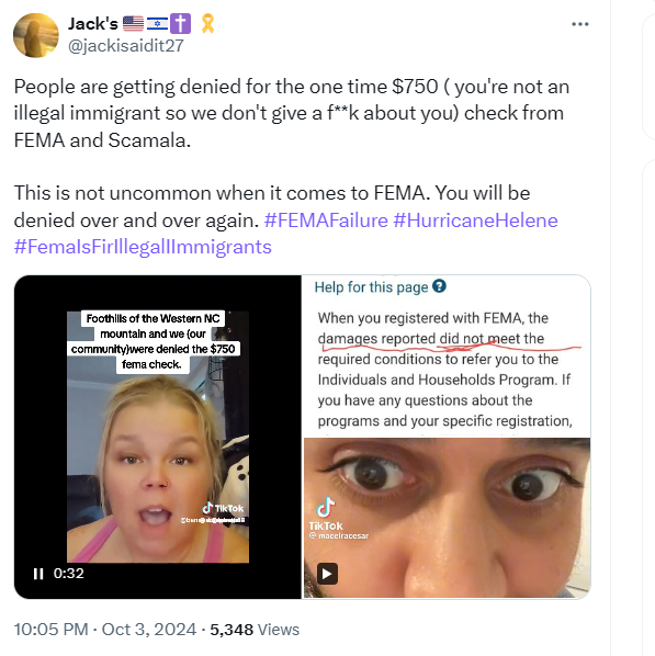 Becky__BT's tweet photo. @RogerBernards and... $750 promised - is being denied... #DemocratsLie #DemocratsPutAmericansLast #VoteREDtoSaveUSA
Link to video: https://t.co/ruo4cwsMTc https://t.co/vBVnePWSkF