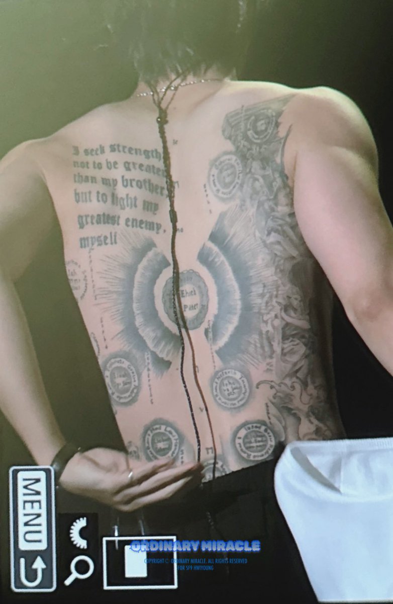 taeyangpuff's tweet photo. Hwiyoung’s tattoo looks like the Tree of Numbers by Robert Fludd. They are the 10 Hebrew names of God. The number 1 is the Crown, which shows presidency over the nine lower numbers. I guess it could mean SF9 and the 9 members (9 Gods as symbolized herein)? 😭

#SF9 #HWIYOUNG https://t.co/X0U05NbxXI