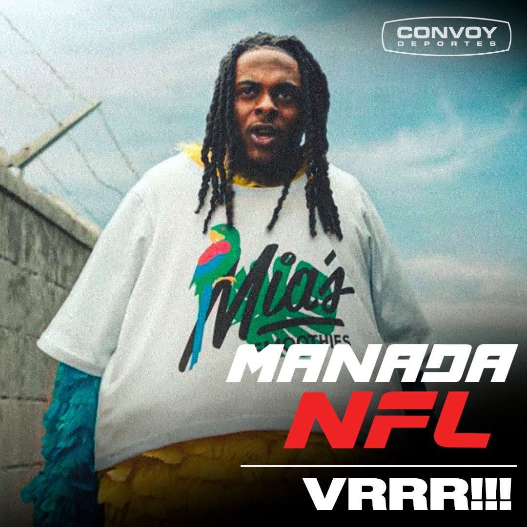 ConvoyDeportes's tweet photo. Ya está disponible el nuevo episodio de #ManadaNFL. El podcast que trae lo más relevante del deporte de las tacleadas. Con @alpanseque y @ChatoRomeroFF. https://t.co/vFZtcAiwHo