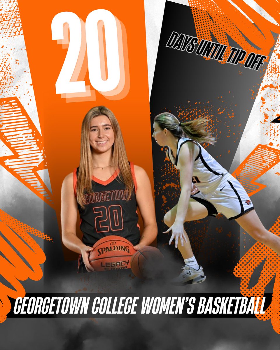 We are officially 20 Days from Tip off! Mark those calendars! 🐅🧡🏀