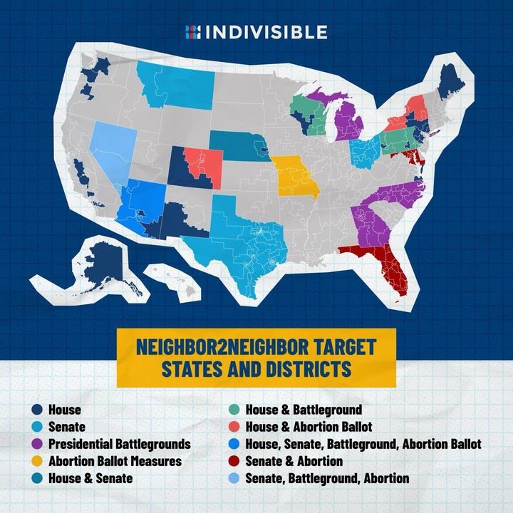 indivisibletx24's tweet photo. Time to register for your 10 homes of like minded folks within a half mile of your house! They love when you show up as the “neighbor” down the street! They will send a script and 1-pager! So fun. #Neighbor2Neighbor @IndivisibleTeam
Let’s Turn Texas Blue. Linktree in bio https://t.co/HycBkPKJSu
