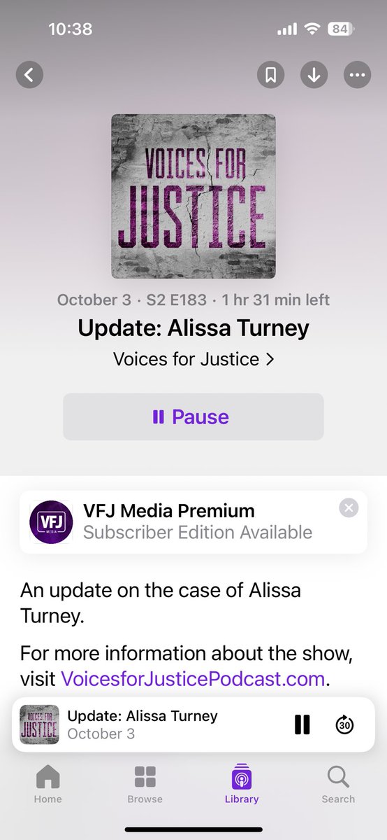 Trish (@hazeleyedhobbit) on Twitter photo Finally getting a chance to listen to Sarah’s Alissa update on <a href="/VFJPod/">Voices for Justice Podcast</a> Finally getting a chance to listen to Sarah’s Alissa update on <a href="/VFJPod/">Voices for Justice Podcast</a>