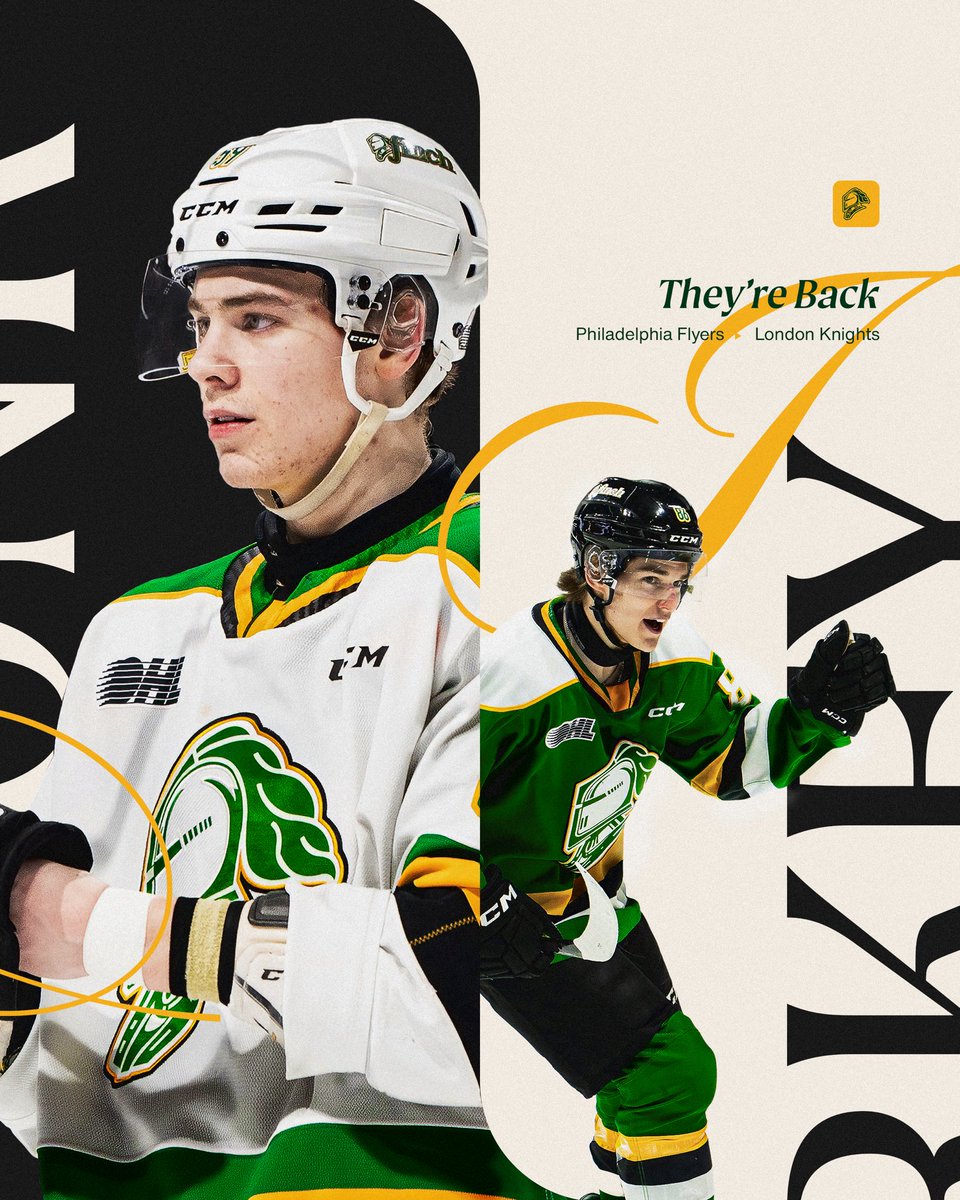 PHILLY BOYS ➡️ LONDON

#LetsGoFlyers | #Knights