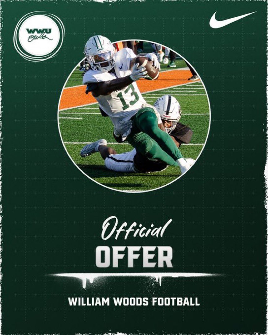 I am extremely honored and blessed to receive an offer to continue my education and play football at William Woods University. Thank you <a href="/CoachJulianM/">Julian Mendez</a> <a href="/Coach_Silva61/">Chris Silva</a> and <a href="/_Iza1ah/">Izaiah Taylor</a> for the opportunity to play <a href="/wwuowlsFB/">William Woods Football</a>.  

<a href="/coachkaehn/">Coach Kaehn</a> <a href="/DWestbrook41/">Daniel Westbrook</a> <a href="/CoachGoodman66/">Daniel Goodman</a> <a href="/TCHSFootball/">TCHS Falcon Football</a>