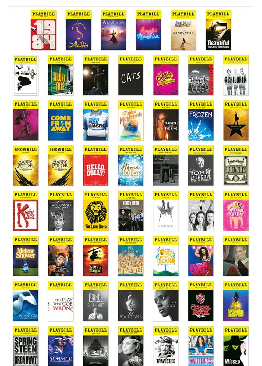 Anyone have any old playbills?

I have a project I’m working on. You can keep the playbill, too, in case it’s sentimental!

DM if you do and I’ll gladly tell you about it!
