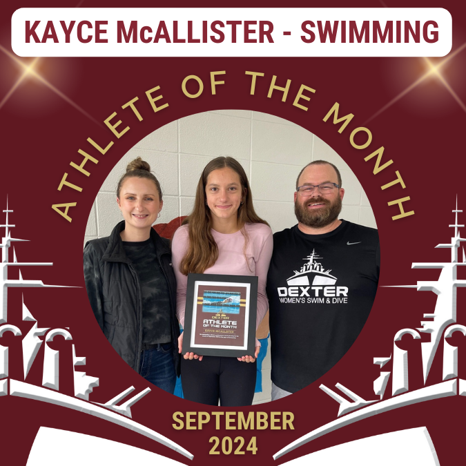 DreadStrong's tweet photo. The Dexter Athletic Department is excited to continue recognizing outstanding Dexter student-athletes with the Athlete of the Month program. For September, please congratulate football player Cooper Arnedt 🏈 and swimmer Kayce McAllister! 🏊🏻‍♀️ https://t.co/lKVRVO3UCP