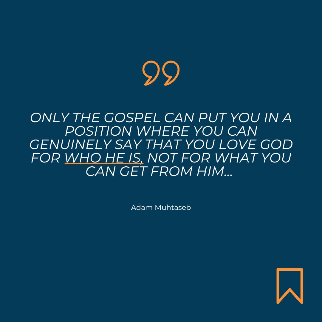 "Only the gospel can put you in a position where you can genuinely say that you love God for who He is, not for what you can get from Him…" // Adam Muhtaseb

.
Join us on Sundays at 9AM or 11AM! For more info, visit rccbaltimore.org!