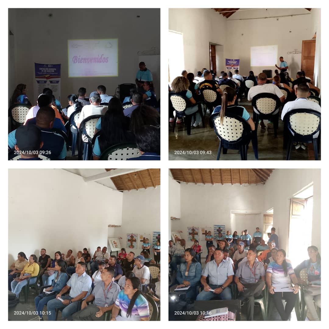 Ayer 03/10/2024 se realizó Taller a los Funcionarios Públicos del Mcpio. San Sebastián "Mecanismos de Participación Ciudadana y Control Efectivo Institucional" organizada por la  (OAC) del Mcpio. dirigida por el Prof. Roger Ariza y la Contraloría Municipal San Sebastián CMSS.