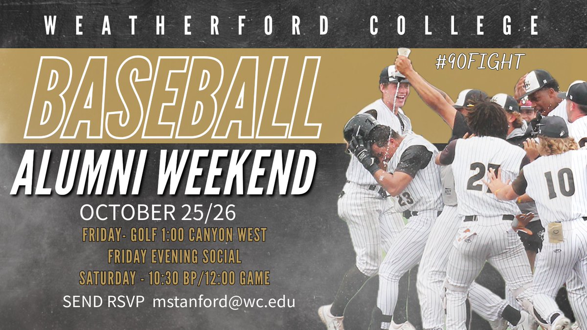 WCoyoteBaseball's tweet photo. Coyote Baseball Alumni Weekend coming soon! See below for info! #90FIGHT #WELCOMETOOURDEN #COYOTEFAMILY https://t.co/PaL9h3wsme