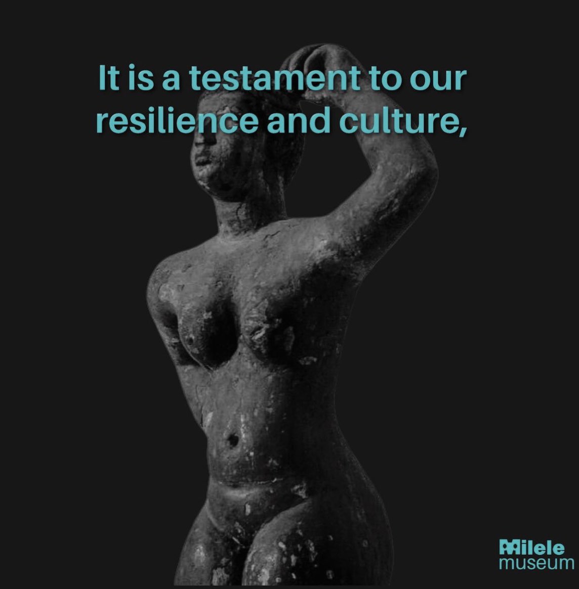 MileleMuseum's tweet photo. Our history is not a trophy to be displayed; it is a testament to our resilience and living legacies that enrich our present and future
#artprotest #MileleMuseums #ReturnAfricanArtifacts #artrestitution #african #activism #decolonization #artcollection #africanart #artresearch https://t.co/Dd9m7hzEiV