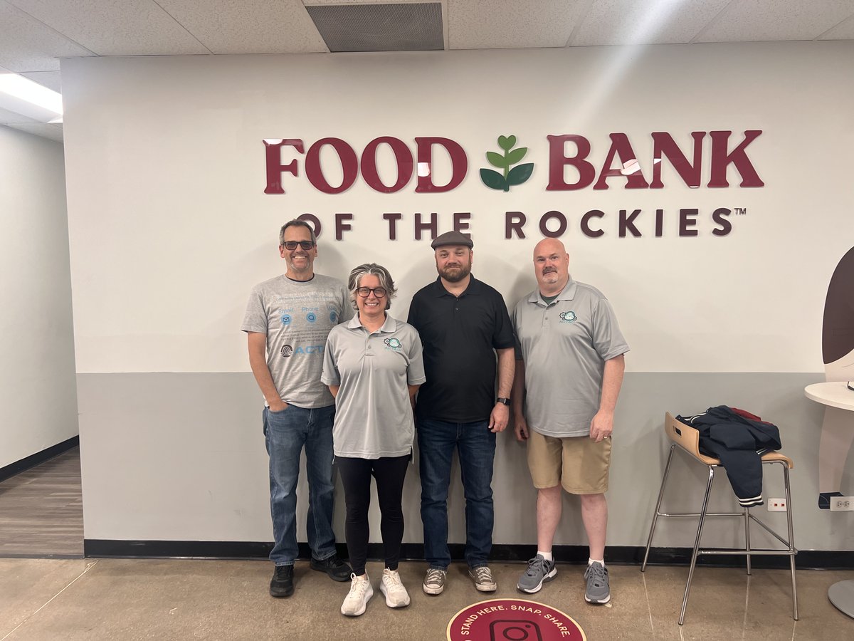 ActallCorp's tweet photo. We had a blast #volunteering at the 🥪 Food Bank of the Rockies! 🥫  We got to separate meatballs that will be used for #hotmeals and fill #sacklunches for kid's meals. 🍪
#foodbankRockies #feedhope #supportingourcommunity #MakingADifference https://t.co/yA0GjvkoQr