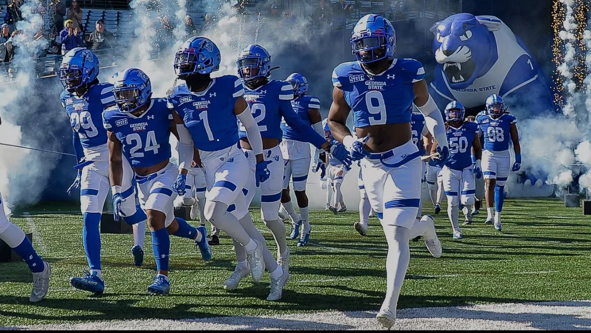 i am BLESSED to receive my first offer from the University of Ga State🔵⚪️ #AGTG