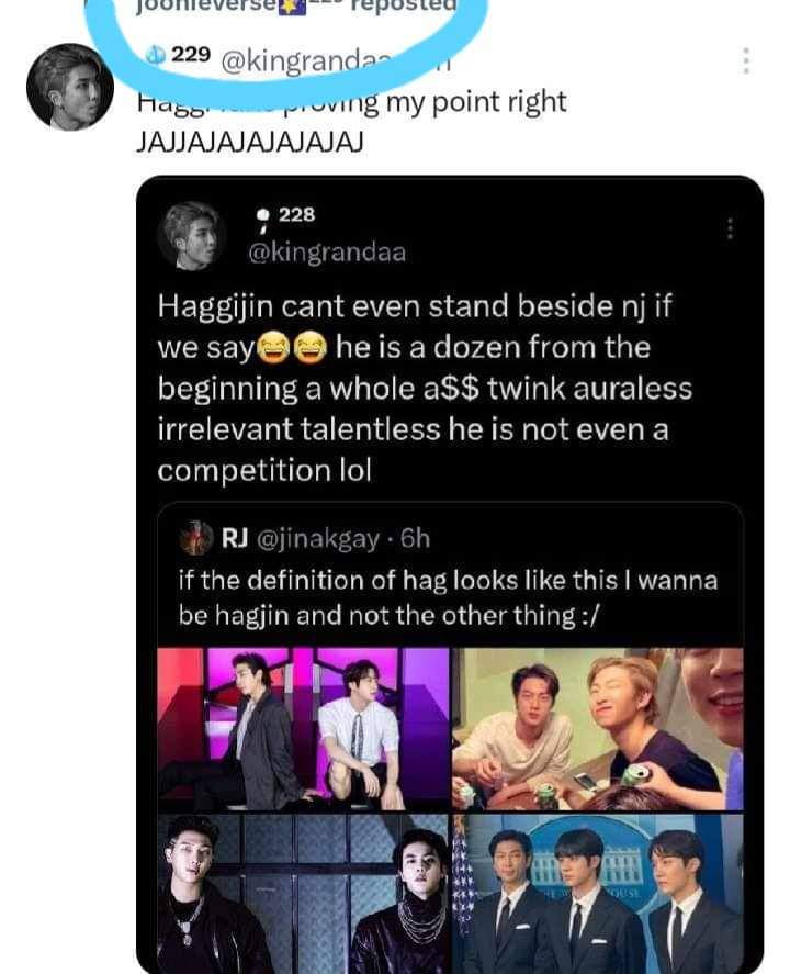 protectan875's tweet photo. MASS REPORT &amp; BLOCK FOR 🐹🚨🚨

they've been dragging Jin for a long time 🚨
https://t.co/6RqhYpU21N https://t.co/u9dCaZtwM2