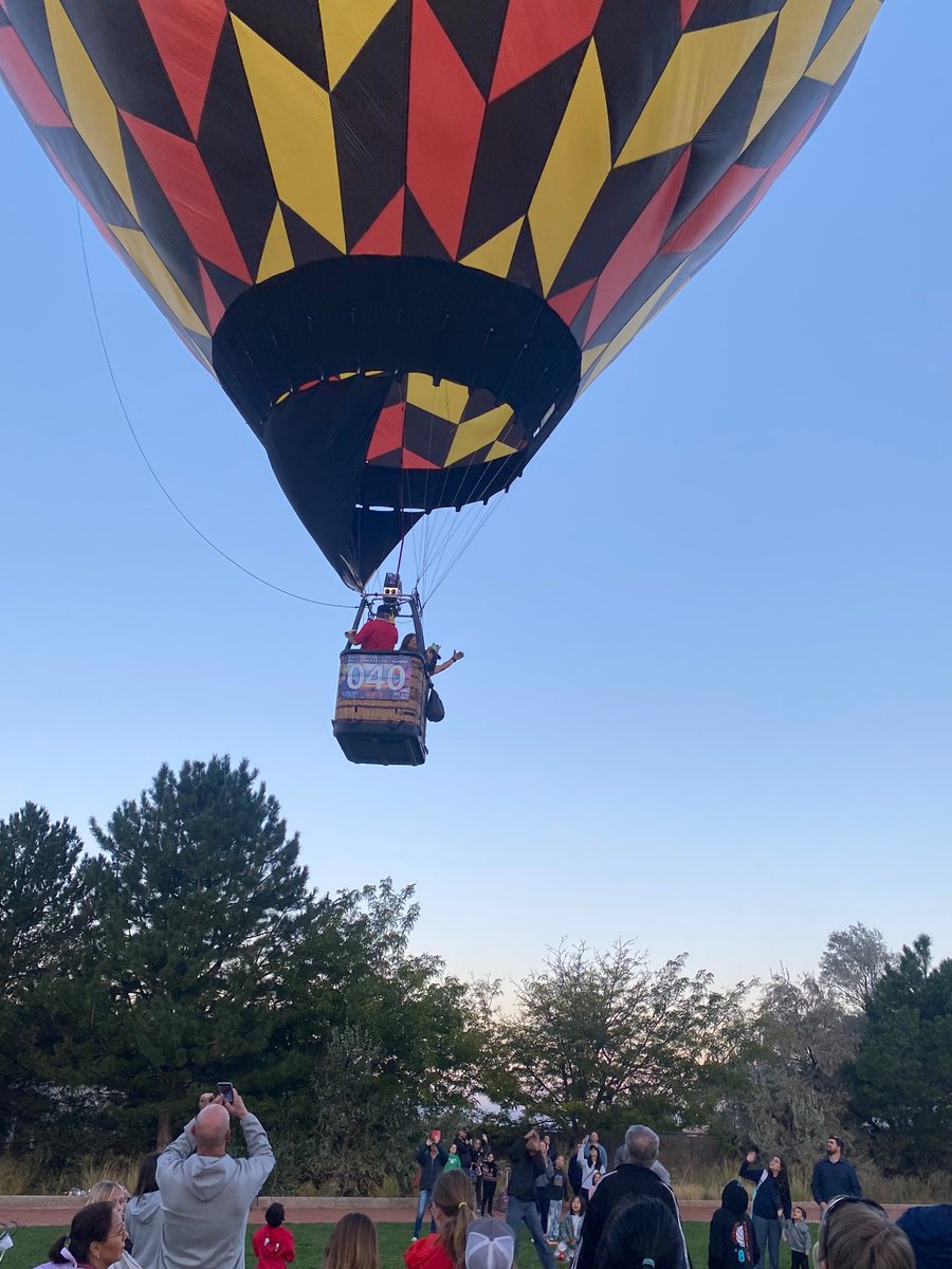 What a beautiful morning for Balloons Aloft!