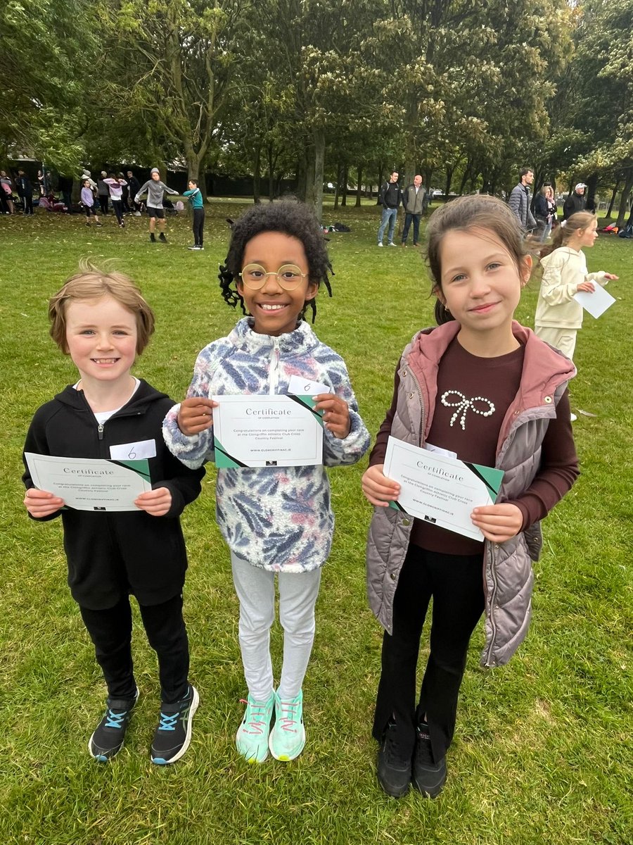 Stapolin ETNS (@stapolinetns) on Twitter photo Our first running team took part in the Clongriffin AC Cross Country event today ๐โโ๏ธ๐๐โโ๏ธ they had a great time & even managed to bring home some certificates and a medal ๐๐thank you to Aisling for all her organising and Zara for helping out today <a href="/ClongriffinA/">ClongriffinAC</a> <a href="/EducateTogether/">Educate Together</a> Our first running team took part in the Clongriffin AC Cross Country event today ๐โโ๏ธ๐๐โโ๏ธ they had a great time & even managed to bring home some certificates and a medal ๐๐thank you to Aisling for all her organising and Zara for helping out today <a href="/ClongriffinA/">ClongriffinAC</a> <a href="/EducateTogether/">Educate Together</a>