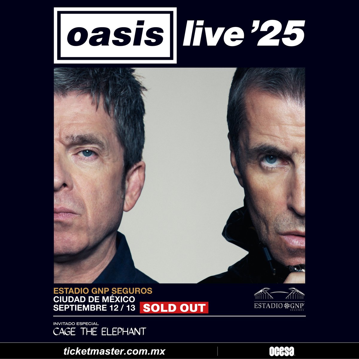 Oasis Live ‘25 tickets for Mexico City have now SOLD OUT. Please be aware of counterfeit and void tickets appearing on the secondary market. Tickets can ONLY be resold via <a href="/Twickets/">Twickets</a>, at face value.