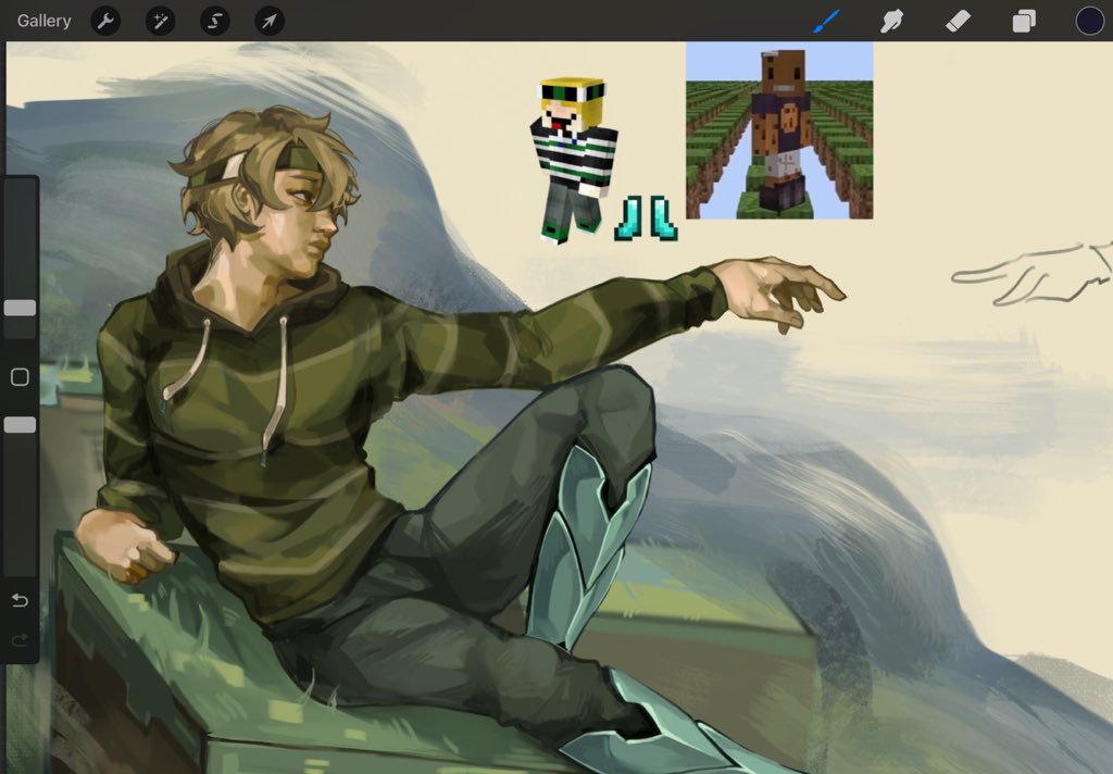 Wip bc i fell into the depths of parkour civilization😭😭😭💔💔💔 #ParkourCivilization #ParkourCivilizationFanArt