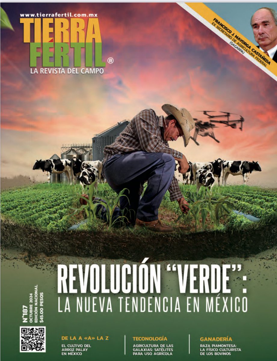 Mi opinión sobre la agonía que ya empezó en el campo en sur de Sonora y repercusiones en la economía e impacto social en los valles del Yaqui y Mayo. Revista Tierra Fértil de circulación nacional edición octubre de 2024. Pág 46. tierrafertil.com.mx
<a href="/CarlitoS_lim/">CarlitoS_lim (a) Presidente AlternoMx🇲🇽</a> <a href="/raulmena70/">Rul's</a>