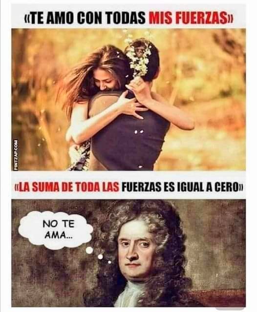 Según Newton ˙˚ʚ(´◡`)ɞ˚˙