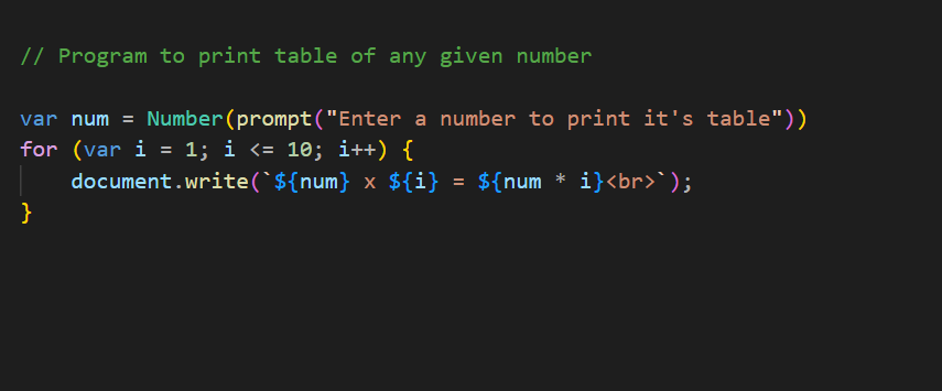 Inavish_Buttar's tweet photo. Day 62 of #100DaysOfCode #javascript 
Today i have solved some problem questions related to switch and loops 🌟
- To create simple calculator using switch
- To print sum of n natural no.
- To print sum of Even and Odd no.
- To print factorial of any given no.
and more... https://t.co/CgBHCnyXkw