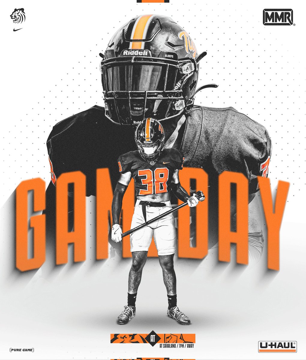BaldwinCountyFB's tweet photo. It's GameDay once again Tiger Nation! See you in Saraland tonight!
#BeElectric
#TheCounty https://t.co/13Va9jQw3E