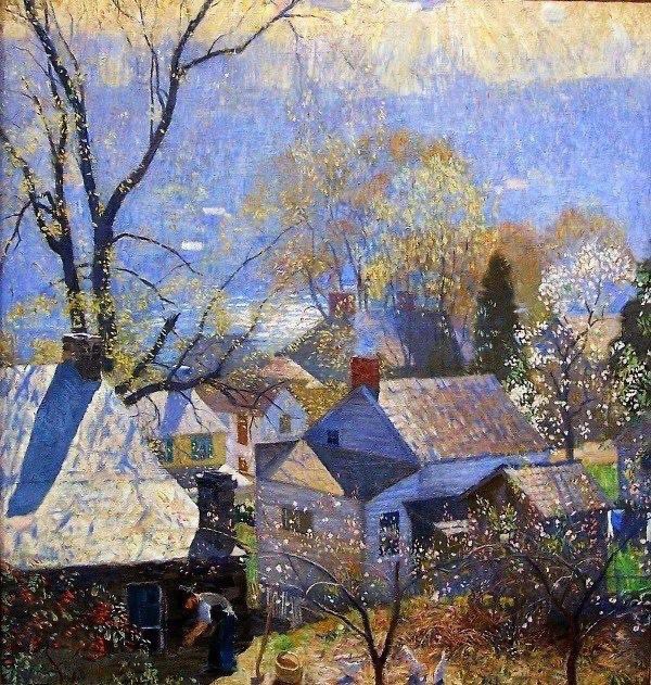 artinfinitus's tweet photo. Daniel Garber (American, 1861-1946)
Springtime in the Village, 1917
#danielgarber #springtimeinthevillage #impressionist #artinfinitus https://t.co/biwqTQpuZk