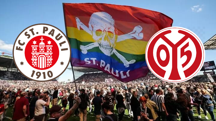 FcspStPaul's tweet photo. Do you like to party? Join us for a Kiezkicker Party.
@fcstpauli_EN

take on
@Mainz05en
Saturday, Oct 5th 11:30am
@BlackHartSTP https://t.co/428pxyiIh7
