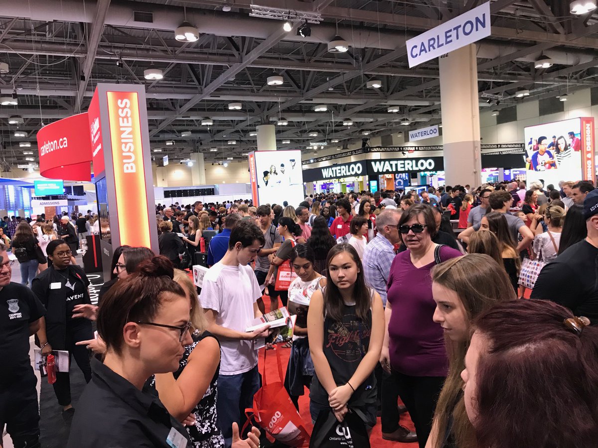 This weekend is the Ontario Universities Fair. If you think universities don't understand the free market, head down to the Metro Toronto Convention Centre to watch the province's 21 universities slug it out for the hearts and tuition dollars of 18 year olds. A few thoughts...