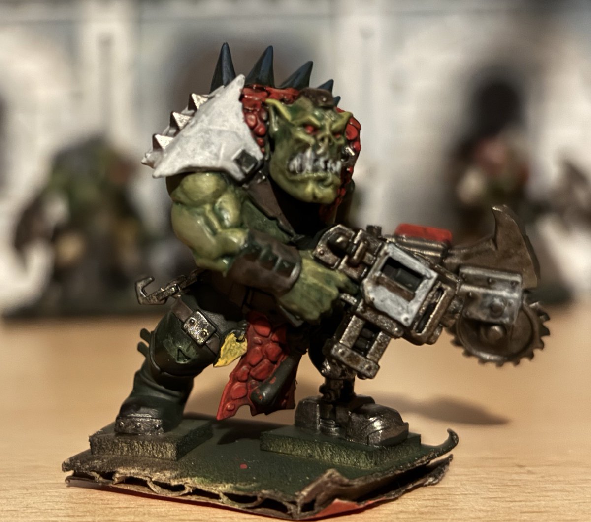 My fourth day and my fourth beast snagga boy. For #OrkADay #orktober