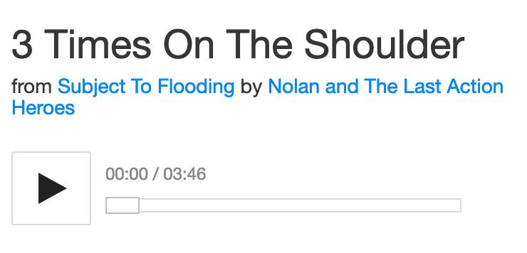 It's BandCamp Friday! That's when BandCamp gives us 100% of  the money. So if y'all were to purchase a  track of mine, I'd get 100% of the earnings, instead of splitting  it w/ BandCamp.

Might I suggest  my song "3 Times On The Shoulder"? 

nolanerck.bandcamp.com/track/3-times-…

#music