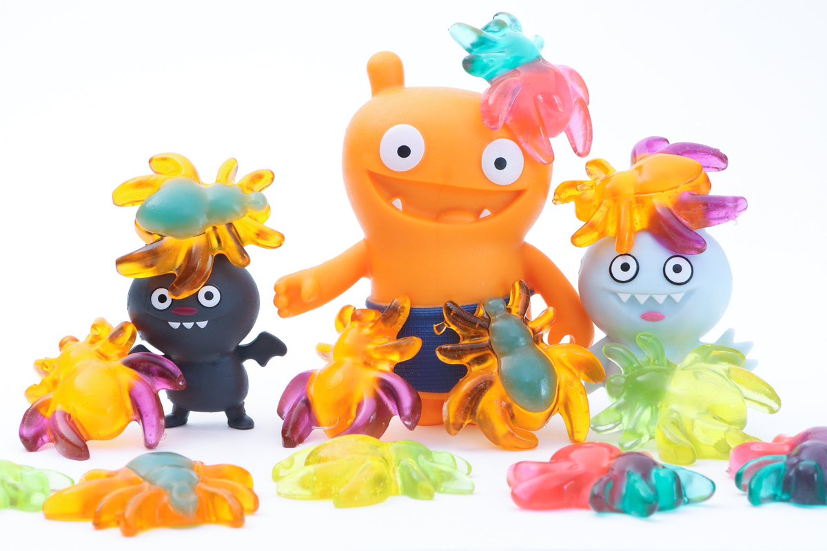 These gummy spiders tickle! #howuglyru #uglydolls