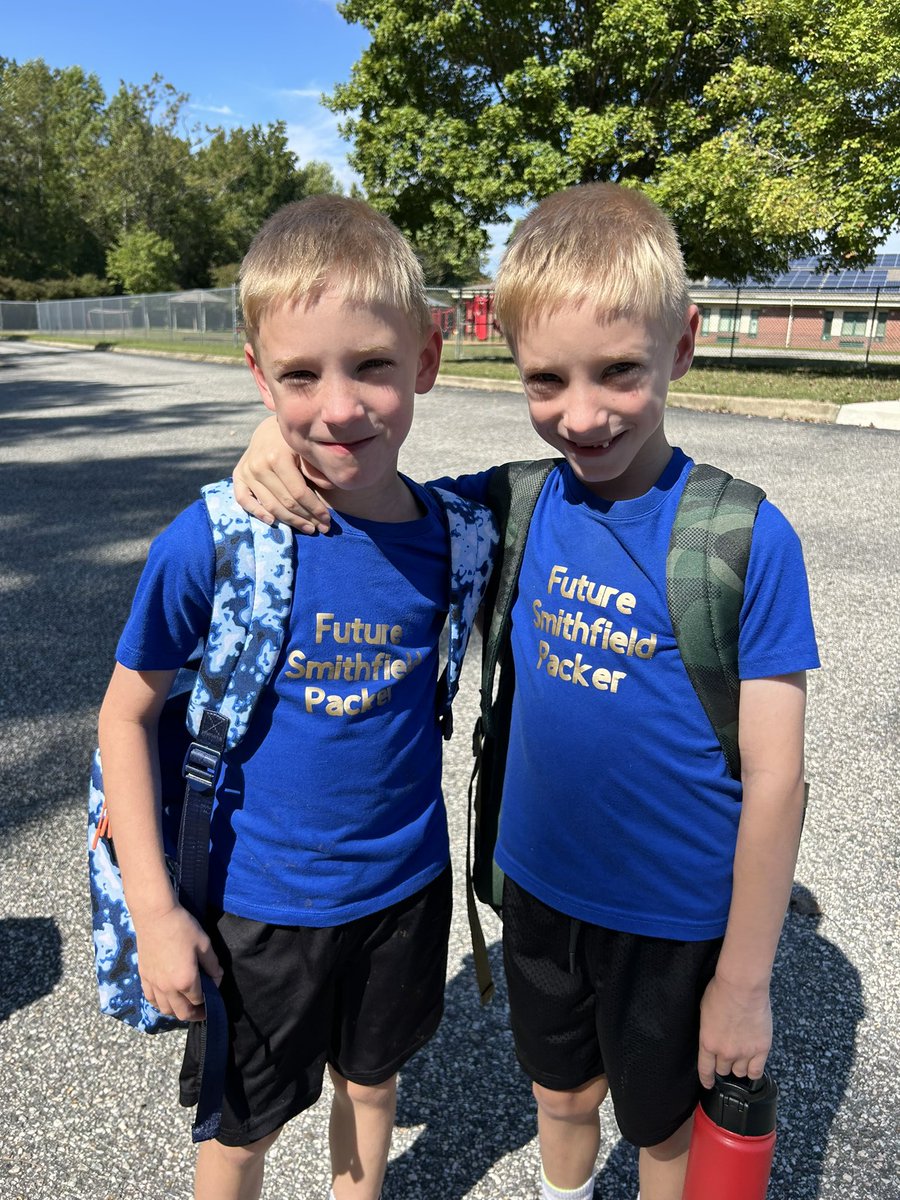 Carrollton Elementary School (@carrolltones) on Twitter photo We had our second Packet Backer Friday and this one landed on Smithfield Highβs homecoming day. These brothers will one day be part of the <a href="/OfficialSHSPack/">Official SHS Packers</a>! ππππ We had our second Packet Backer Friday and this one landed on Smithfield Highβs homecoming day. These brothers will one day be part of the <a href="/OfficialSHSPack/">Official SHS Packers</a>! ππππ