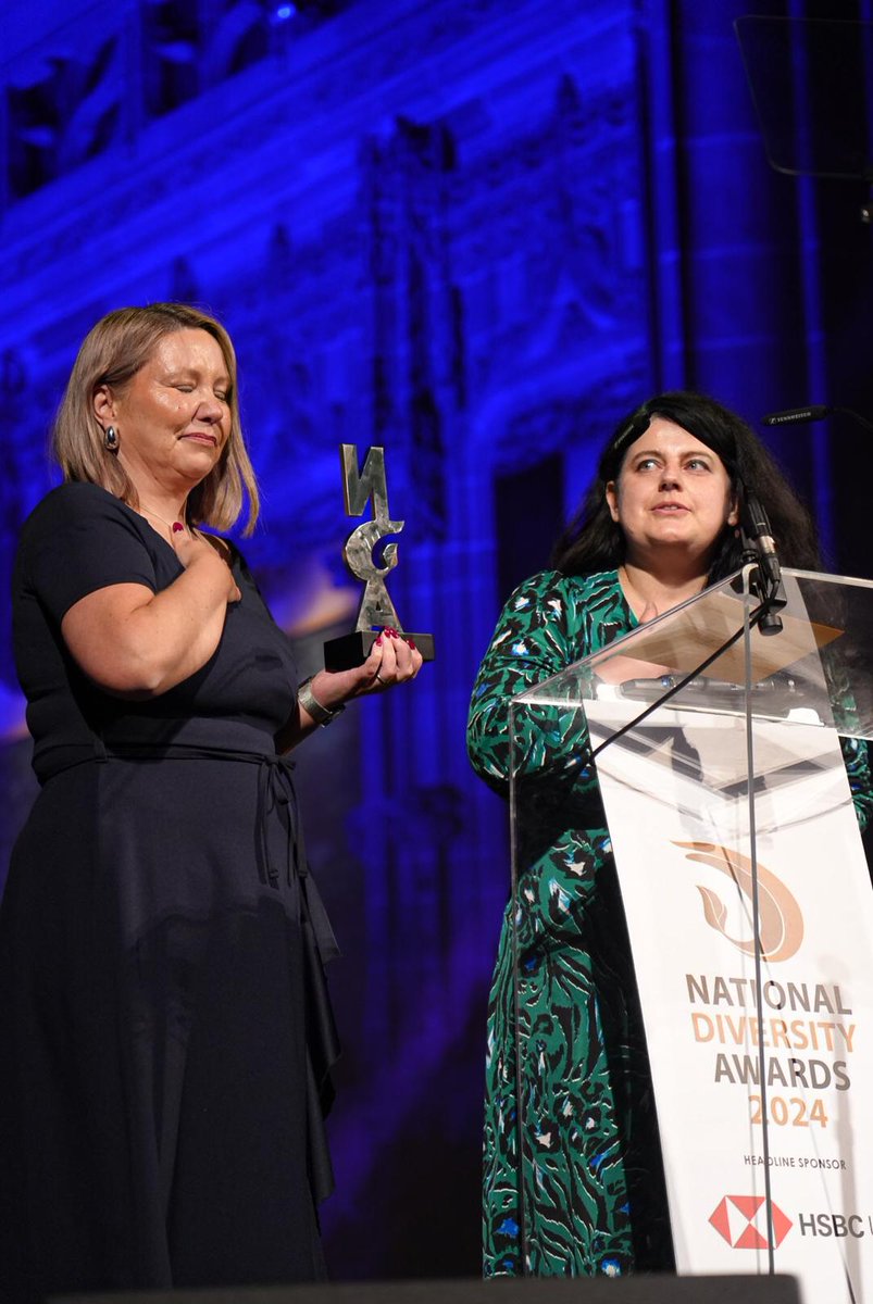 Congratulations Opoka CIO @opokabristol for being our #NDA24 Winner of the Community Organisation Award for Gender 🥳💜