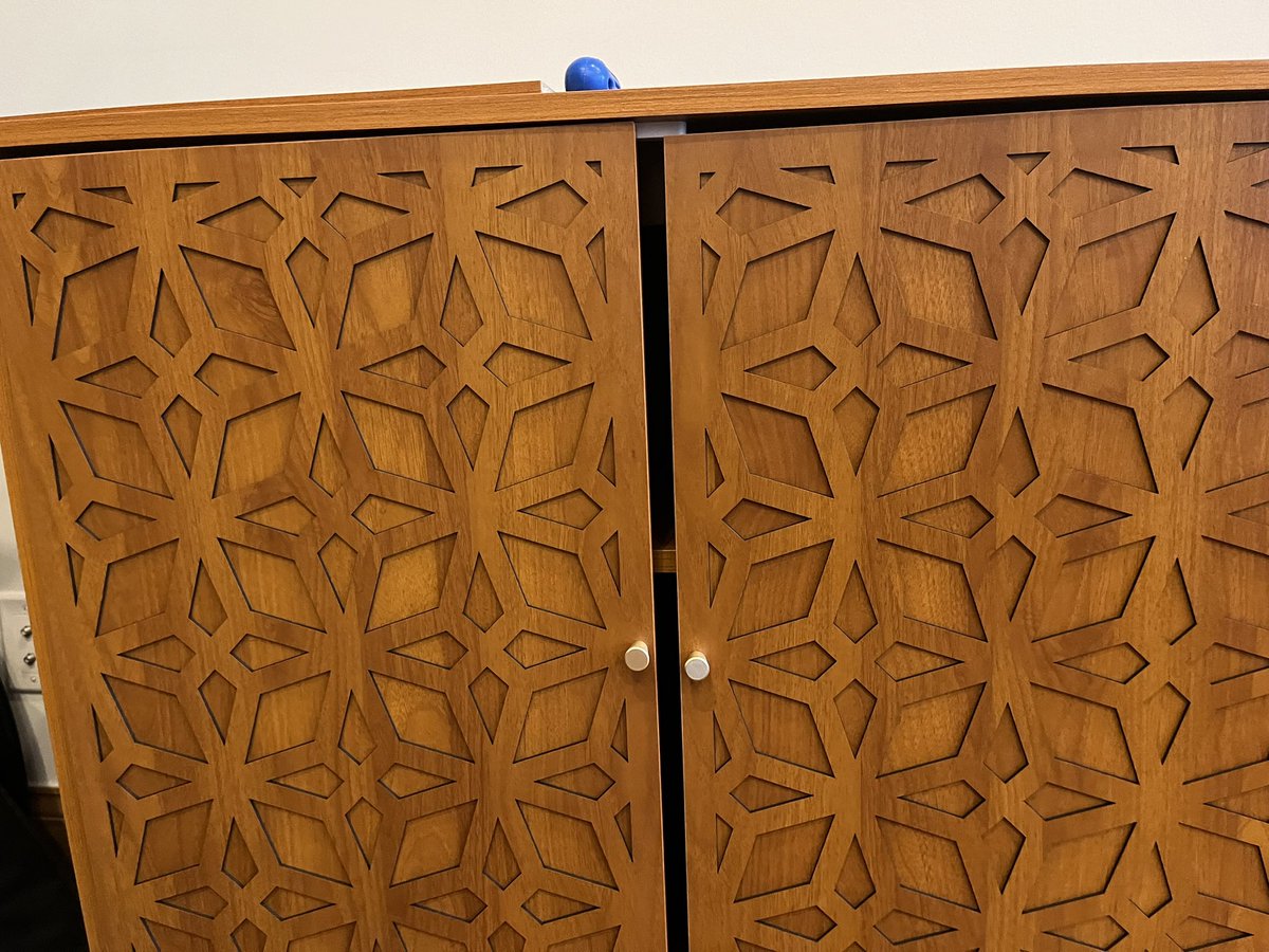 emergingmt's tweet photo. Never order from @Wayfair. These doors are not cut correctly on this sideboard we spent hours putting together (we used a level and they are a degree off from every side), and they can only send us an entire new unit and we have to ship the old unit back from our 3rd fl walk up https://t.co/u8xi0Eq9wU