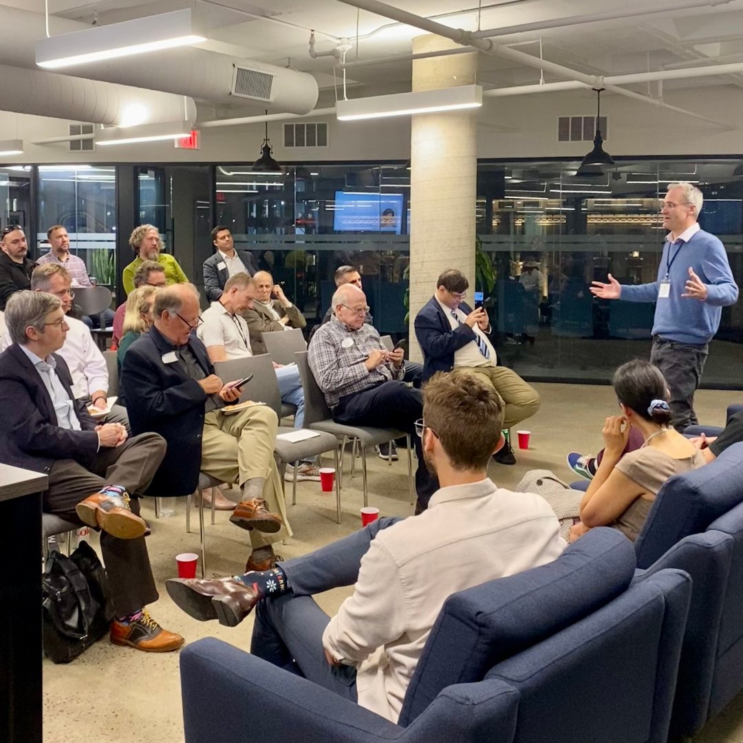 This week, Alumni Ventures and Managing Partner <a href="/rontrepreneuer/">Ron Levin</a> co-hosted a ‘Harnessing Deep Technology for Profit and Purpose’ event with the Boston ENET at our AV Boston office. A big thank you to panelists Fatemeh "Aileen" Mastouri, PhD (RevivBio), Paul Le Floch (<a href="/axoft_us/">Axoft</a>),